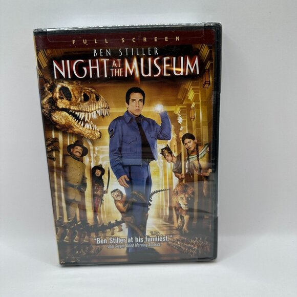 Night At The Museum Full Screen Ben Stiller Robin Williams 20th Century DVD - Picture 2 of 3